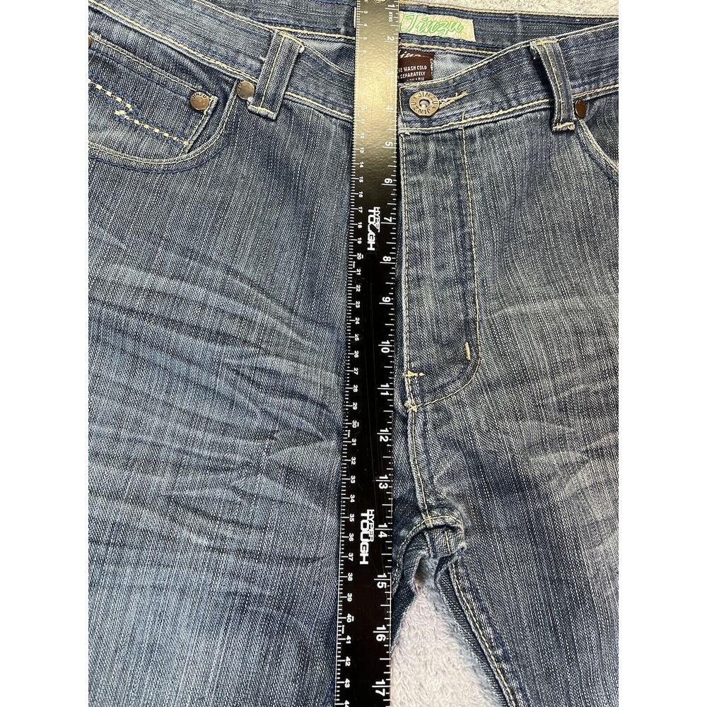 Vintage Jinzu Jeans Men's 38x30 Blue Denim Streetwear Skater Embroidered Y2K - Picture 4 of 10